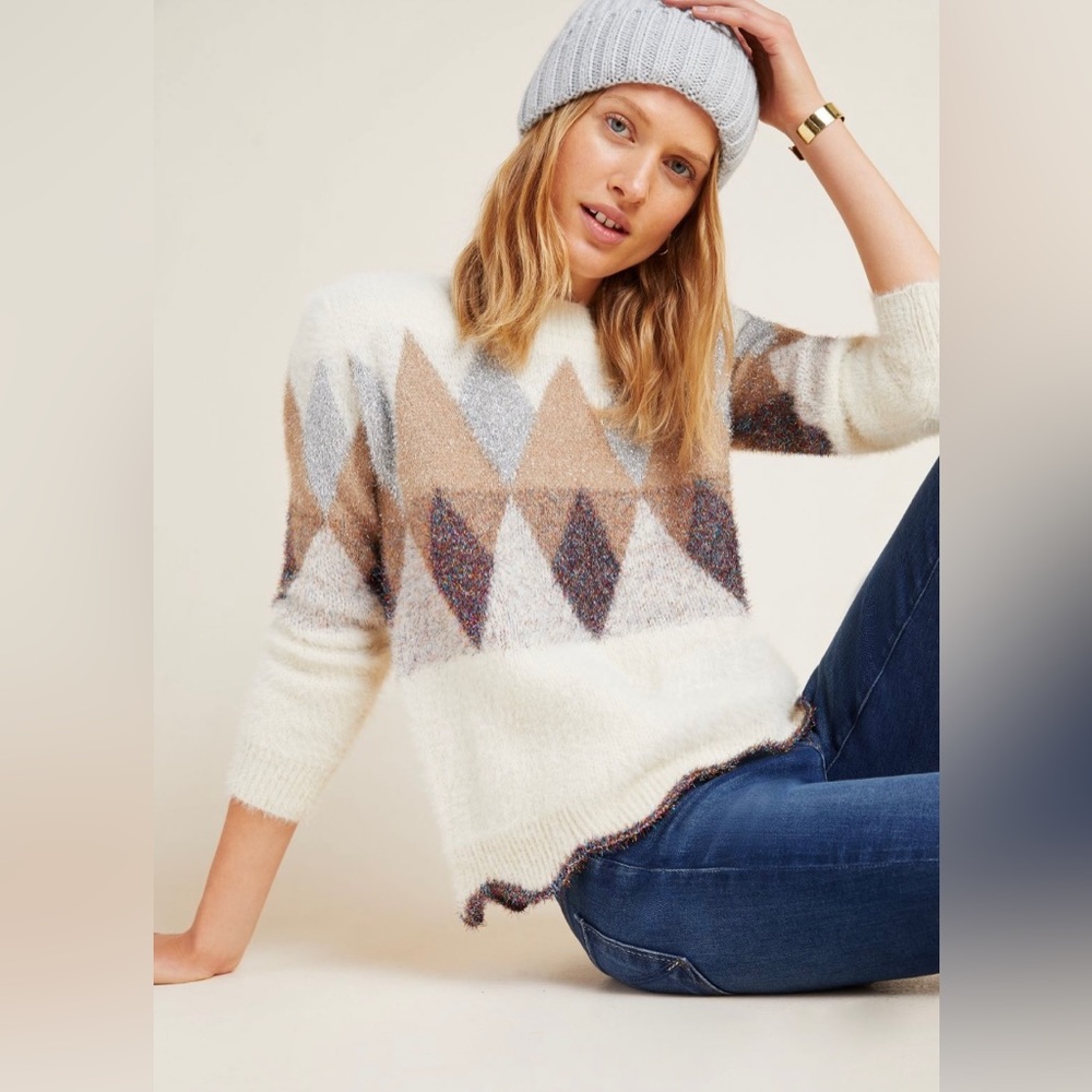 NWOT Raga Matterhorn Sweater from Anthropologie. Size medium